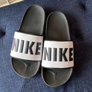 Nike Off Court Slide Marble Size 10
